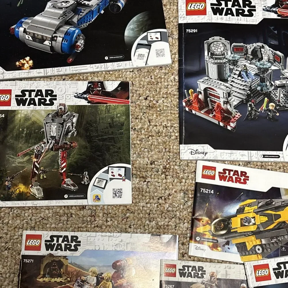 LEGO Star Wars Yoda 75255 Instruction Manual ONLY + 75291 + more - Picture 4 of 8